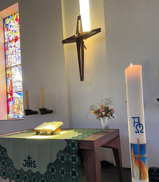 Einblick in die Lutherkirche Neumünster