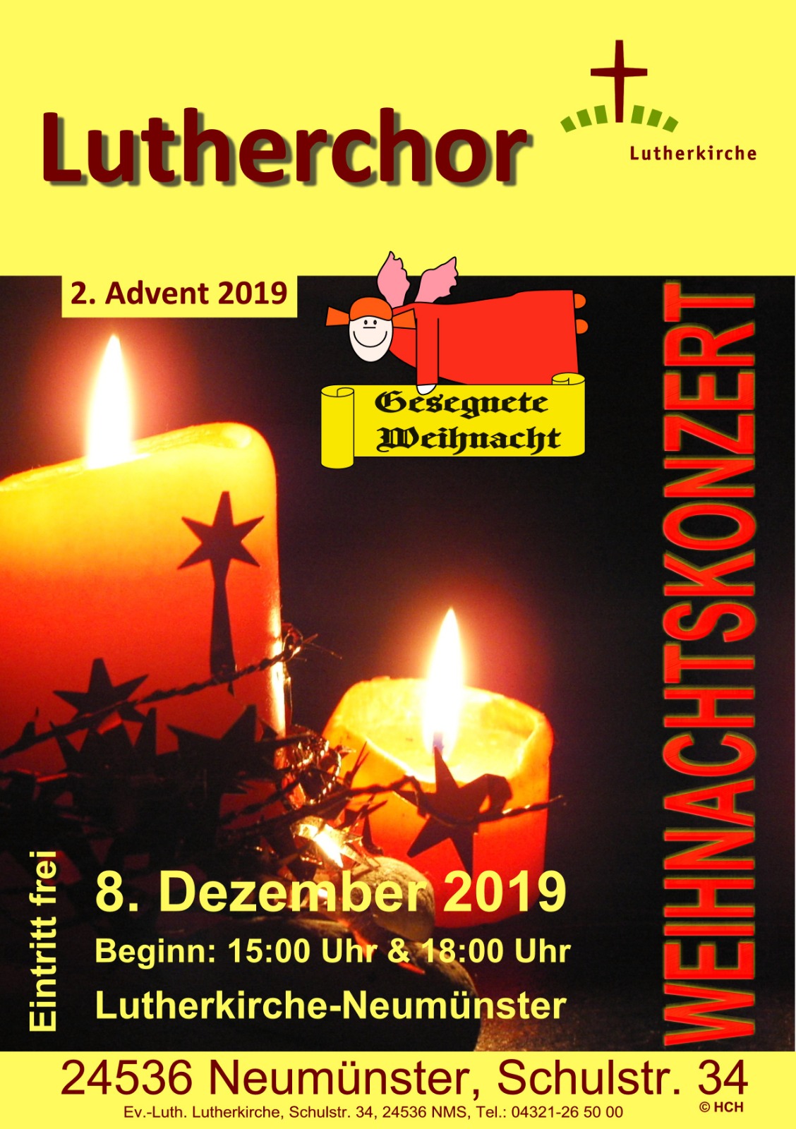 Weihnachtskonzert Lutherkirche 2019